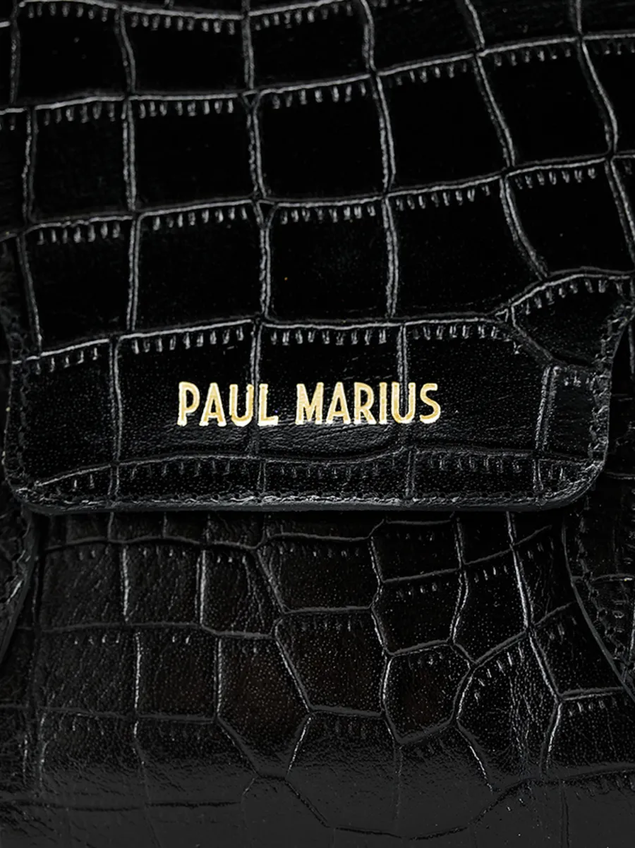 Online PAUL MARIUS Colette S Alligator - Noir De Jais