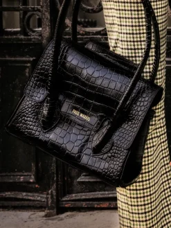 Online PAUL MARIUS Colette S Alligator - Noir De Jais