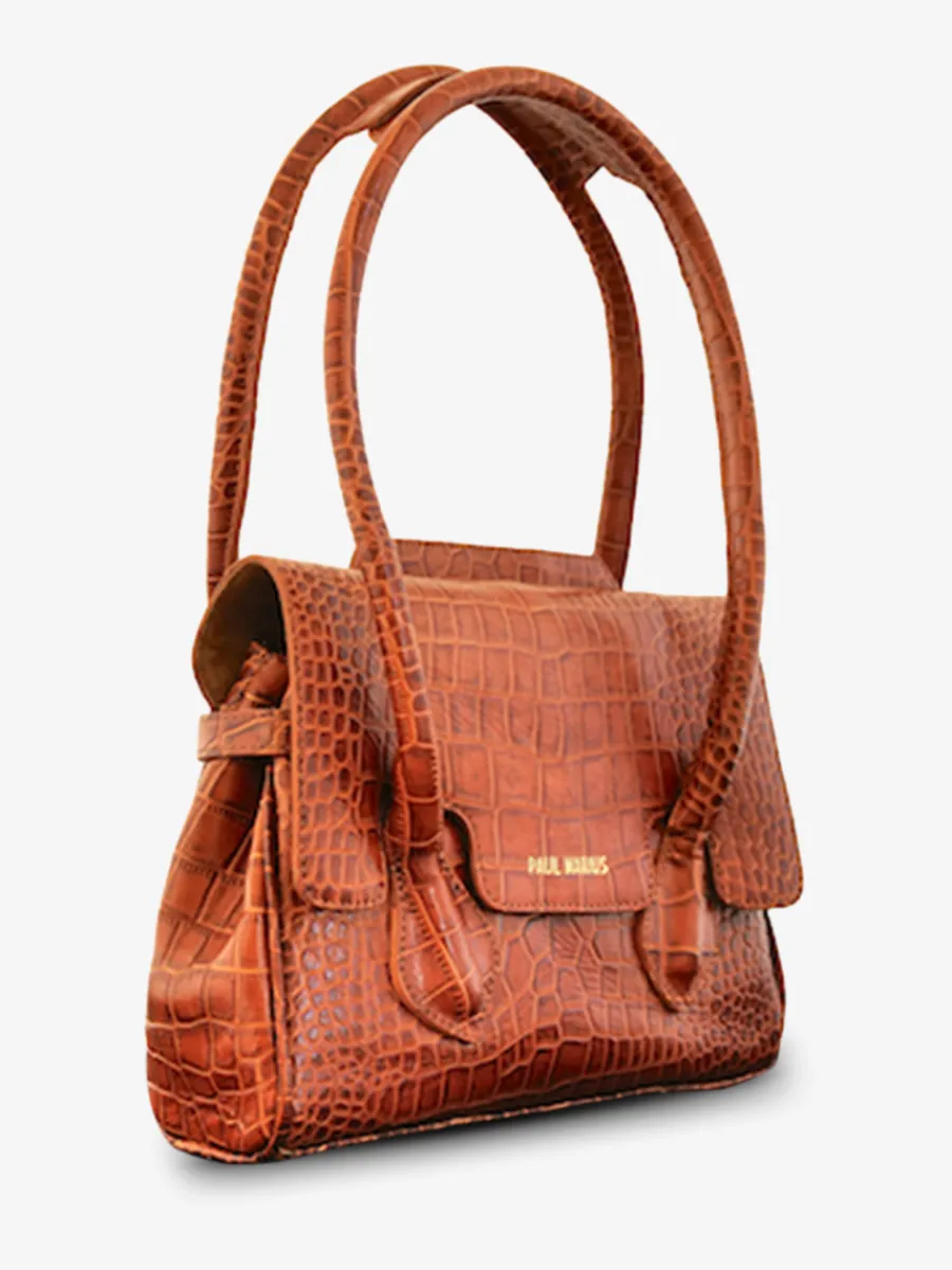 Outlet PAUL MARIUS Colette S Alligator Cocktail - Ambre
