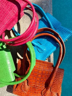 Outlet PAUL MARIUS Colette S Alligator Cocktail - Ambre