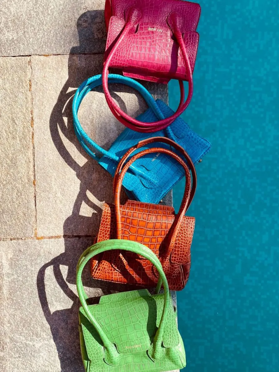 Outlet PAUL MARIUS Colette S Alligator Cocktail - Ambre