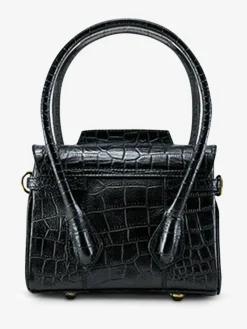 Sale PAUL MARIUS Colette XS Alligator - Noir De Jais