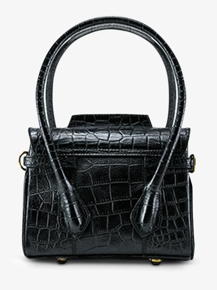 Sale PAUL MARIUS Colette XS Alligator - Noir De Jais