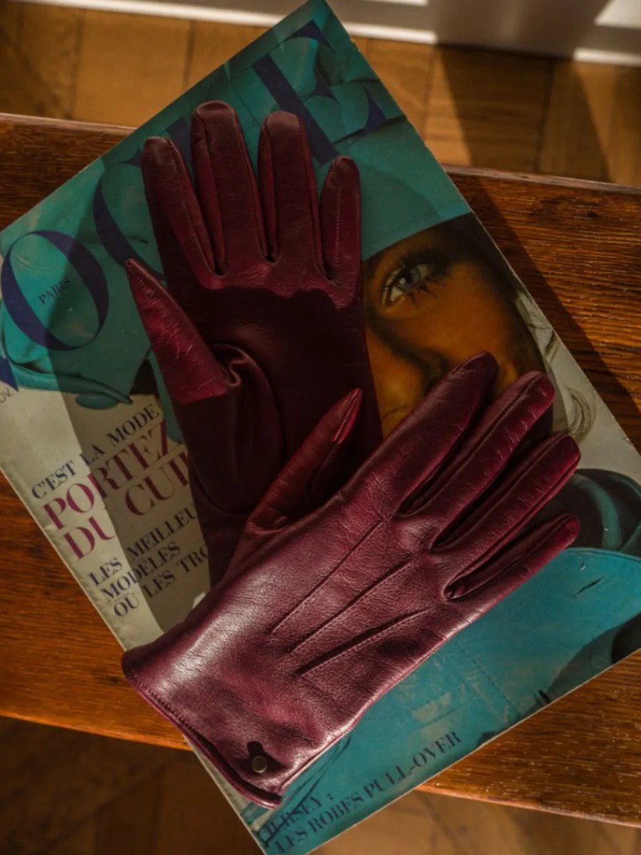 Sale PAUL MARIUS Gants Femme - Bordeaux