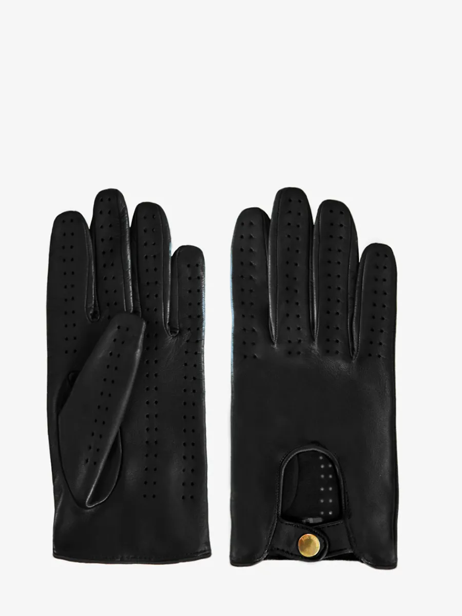 Clearance PAUL MARIUS Gants Pilote Femme - Noir