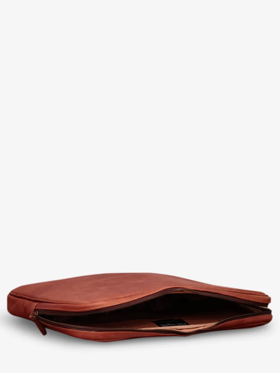 New PAUL MARIUS Housse Ordinateur - 15 Pouces - Naturel