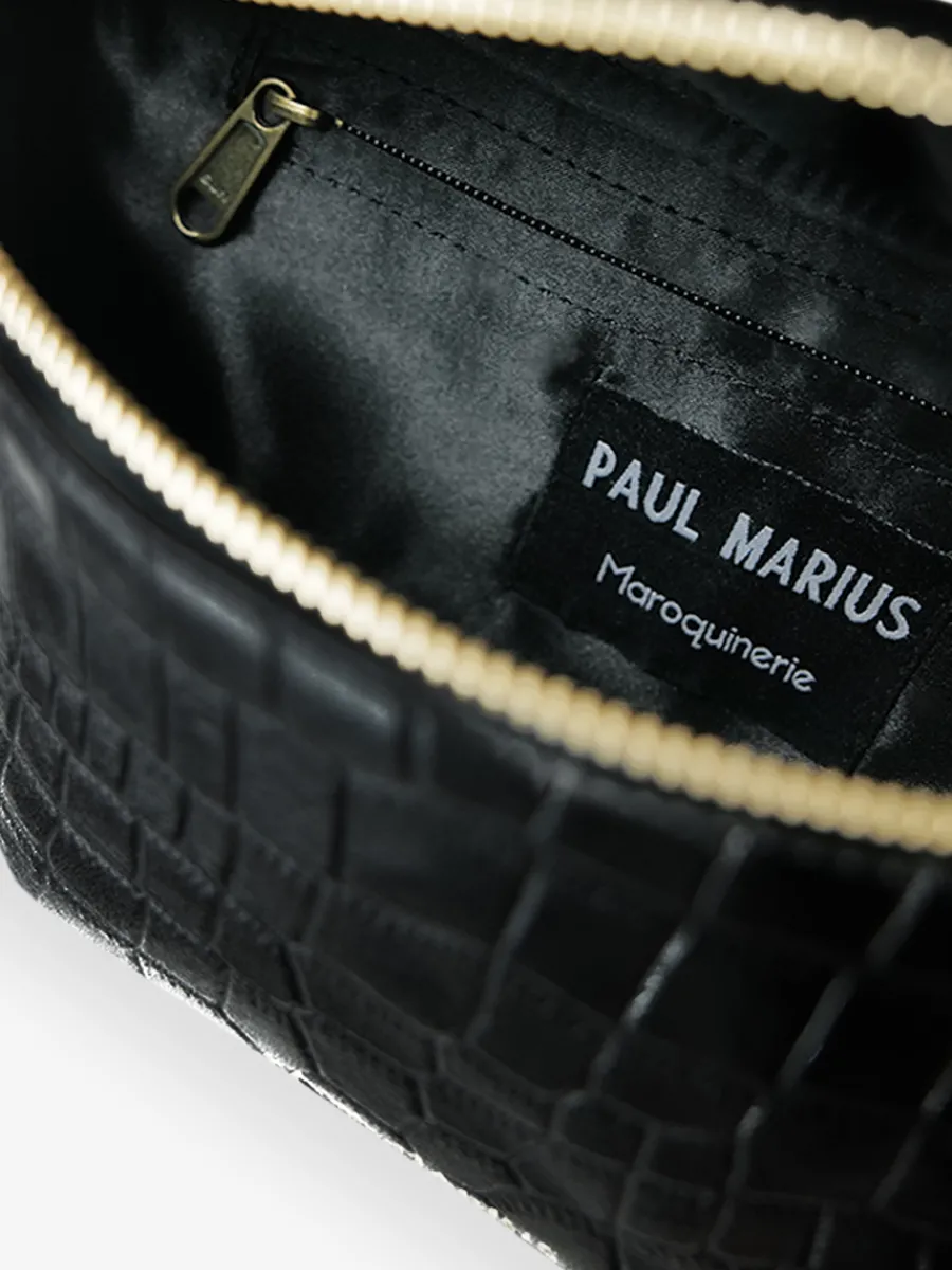 Hot PAUL MARIUS LaBanane Alligator - Noir De Jais