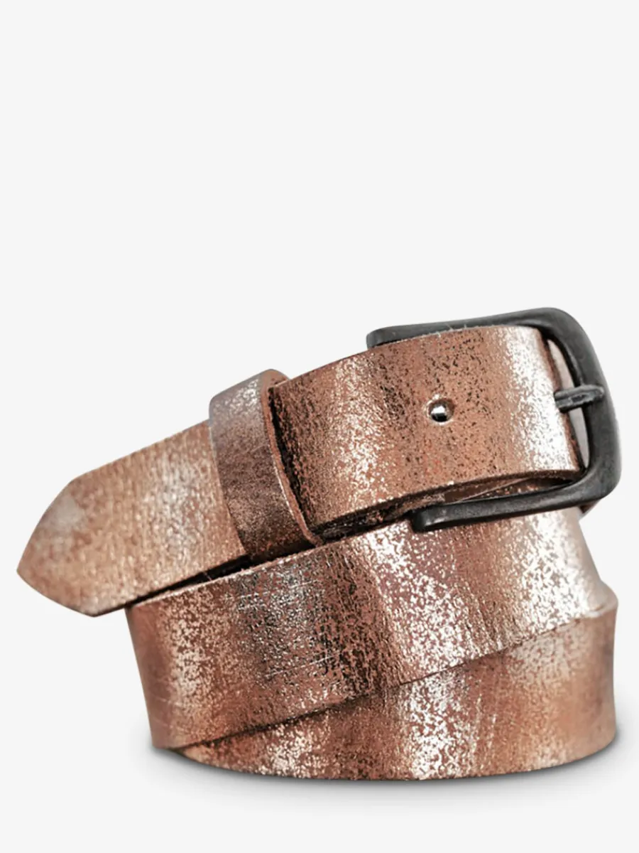 Best PAUL MARIUS LaCeinture à Boucle - Eclats Or Rose