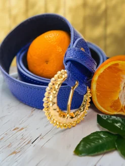 New PAUL MARIUS LaCeinture Luna Azur - Bleu Roi