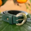 Best PAUL MARIUS LaCeinture Luna Azur - Vert Impérial