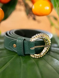 Best PAUL MARIUS LaCeinture Luna Azur - Vert Impérial