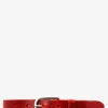 Clearance PAUL MARIUS LaCeinture Magnifique - 25mm - Rouge Carmin