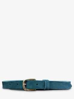 Outlet PAUL MARIUS LaCeinture Magnifique Nubuck - 20mm - Bleu Piscine