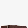 Clearance PAUL MARIUS LaCeinture Magnifique Nubuck - 20mm - Brun