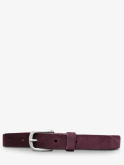 Clearance PAUL MARIUS LaCeinture Magnifique Nubuck - 20mm - Prune