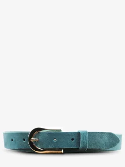 Online PAUL MARIUS LaCeinture Magnifique Nubuck - 25mm - Bleu Piscine