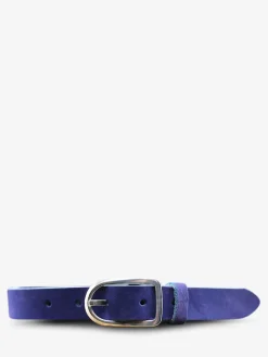 Best PAUL MARIUS LaCeinture Magnifique Nubuck - 25mm - Bleu Électrique