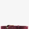 Outlet PAUL MARIUS LaCeinture Magnifique Nubuck - 25mm - Prune