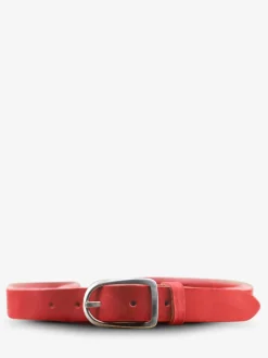 Hot PAUL MARIUS LaCeinture Magnifique Nubuck - 25mm - Rouge Carmin