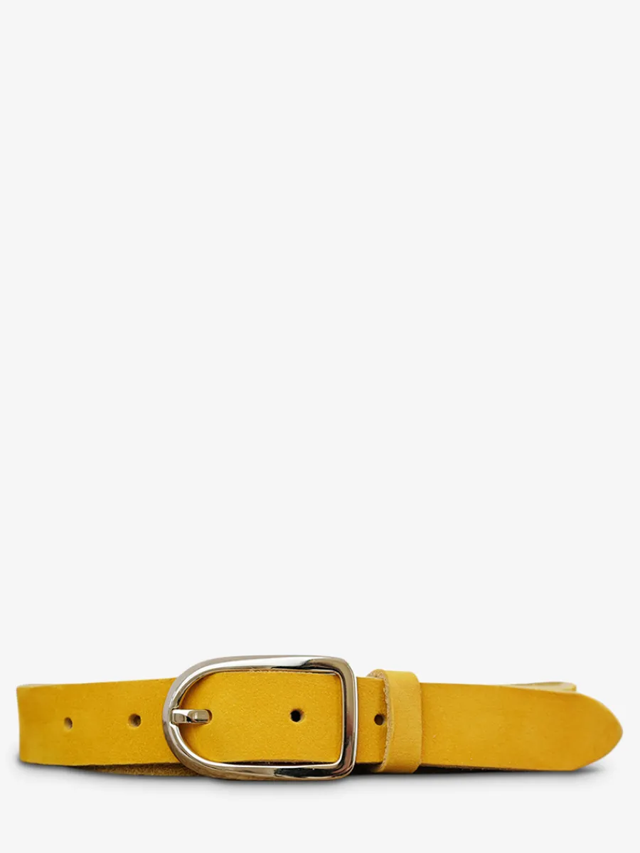 PAUL MARIUS LaCeinture Magnifique Nubuck - 25mm - Safran