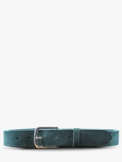 Sale PAUL MARIUS LaCeinture Magnifique Nubuck - 30mm - Bleu Piscine