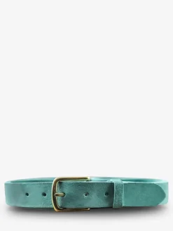 Best PAUL MARIUS LaCeinture Magnifique Nubuck - 30mm - Turquoise