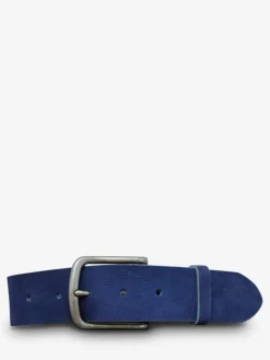 Discount PAUL MARIUS LaCeinture Magnifique Nubuck - 40mm - Bleu Électrique