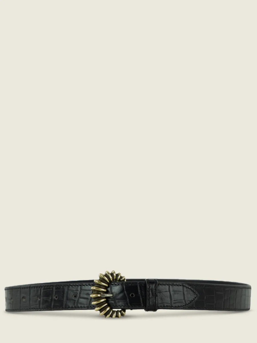 PAUL MARIUS LaCeinture Zélie Héritage - Noir De Jais