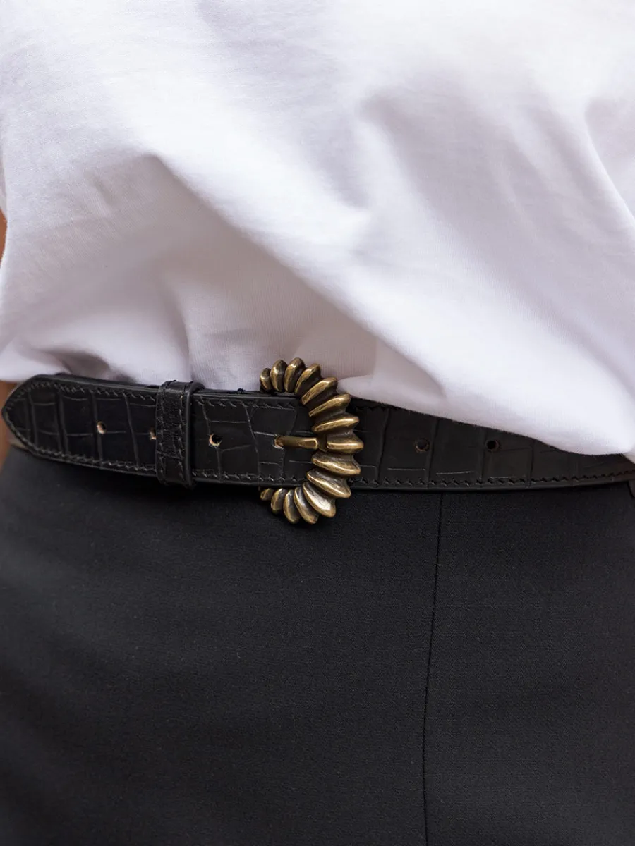 PAUL MARIUS LaCeinture Zélie Héritage - Noir De Jais