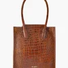 PAUL MARIUS LaFlâneuse Alligator - Ambre