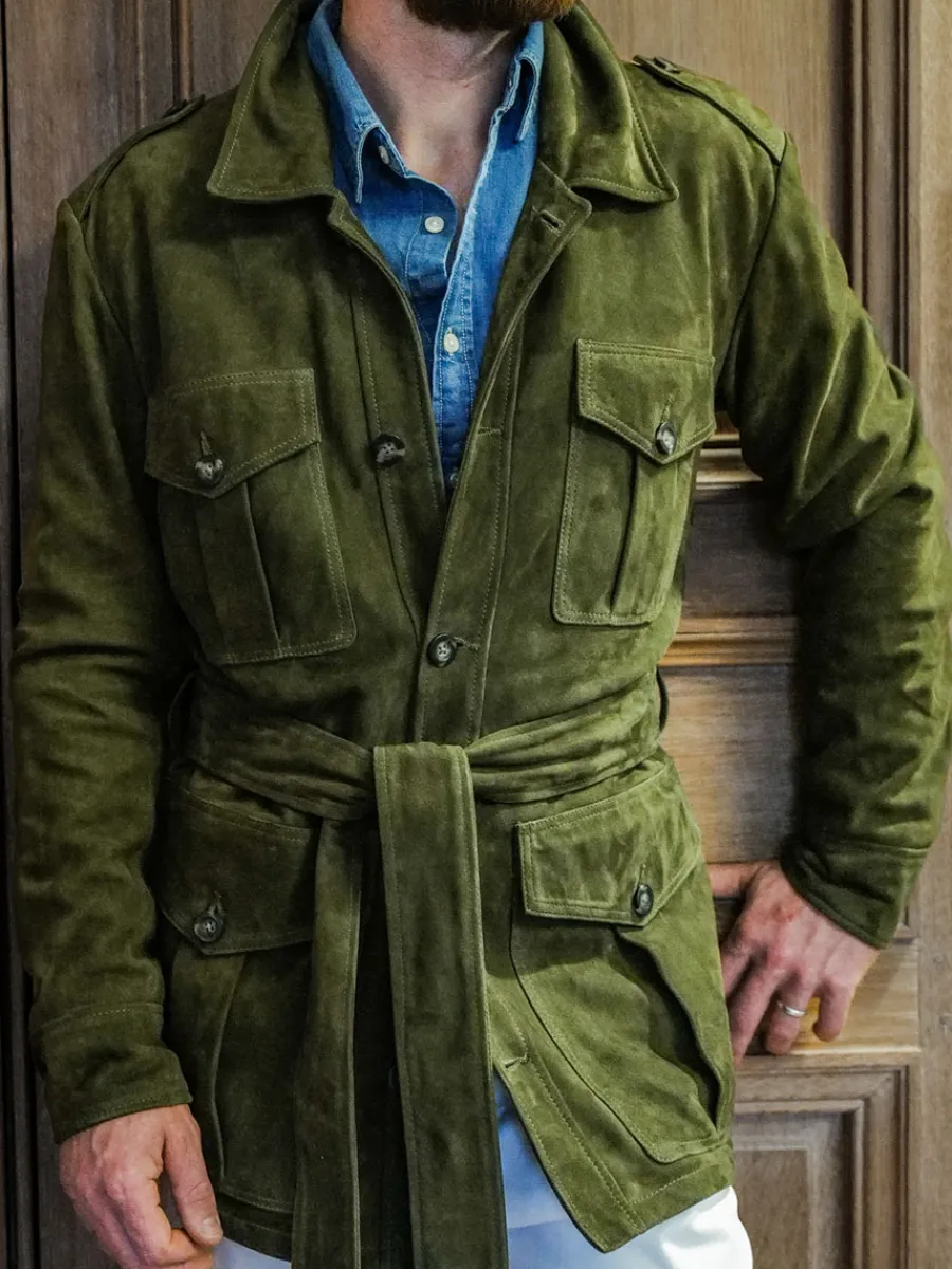 PAUL MARIUS LaSaharienne Homme - Kaki