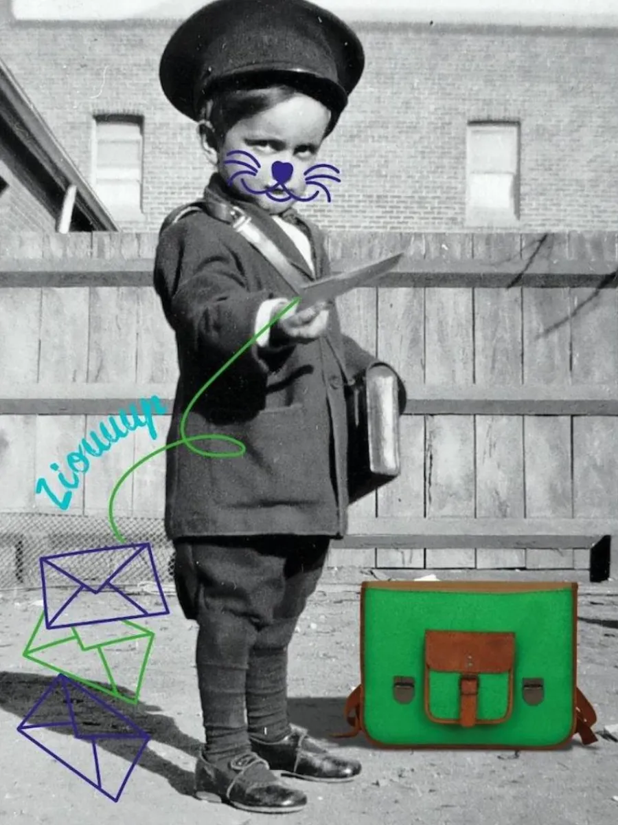 New PAUL MARIUS LeCartable D'écolier - Vert