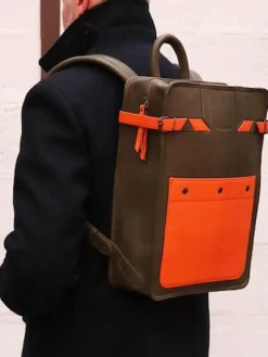Clearance PAUL MARIUS LeCitadin - Kaki / Orange