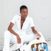Online PAUL MARIUS LeDandy S Chimère - Denim / Blanc