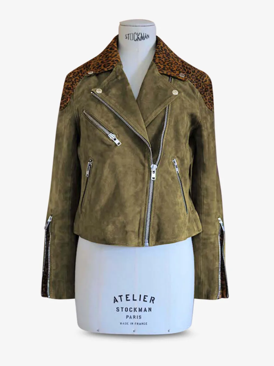Sale PAUL MARIUS LePerfecto - Léopard Naturel / Kaki