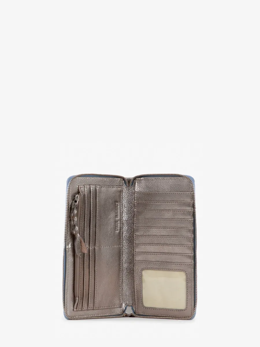 Best PAUL MARIUS LePortefeuille Charlotte - Denim / Acier