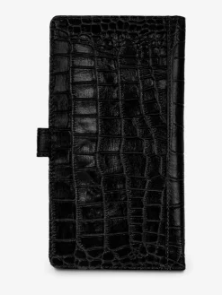 PAUL MARIUS LePortefeuille Charlotte N°2 Alligator - Noir De Jais
