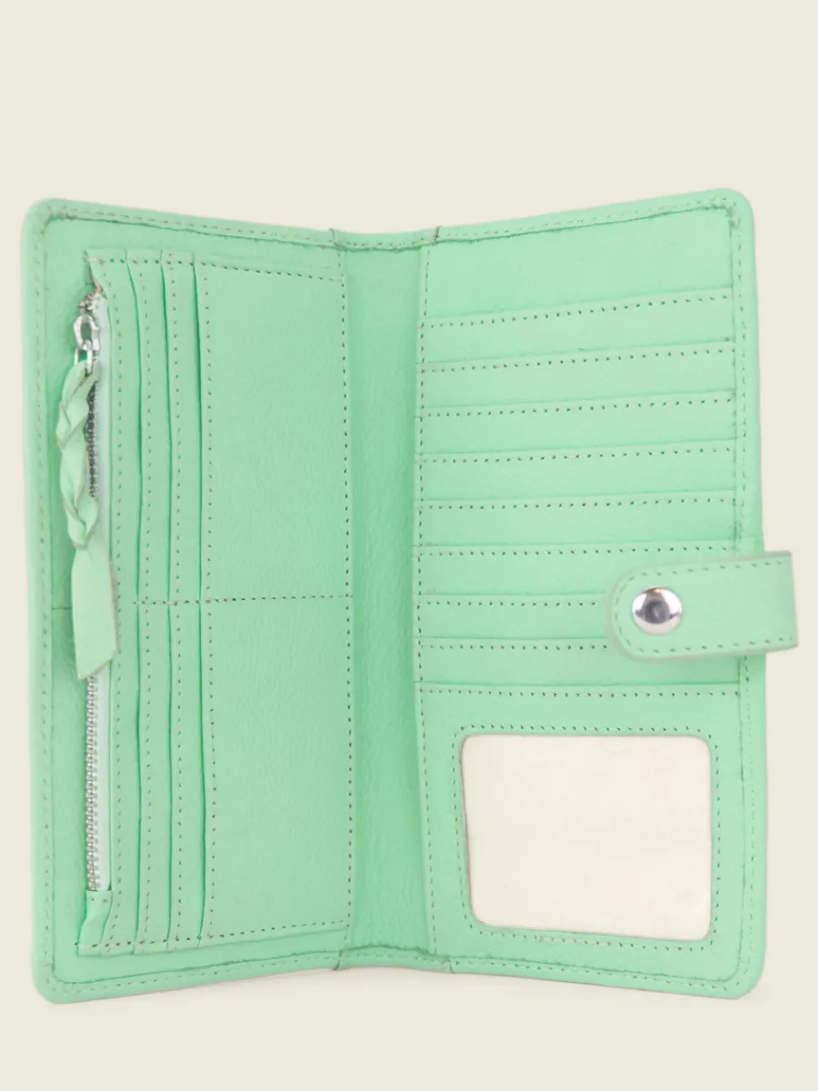 Sale PAUL MARIUS LePortefeuille Charlotte N°2 Pastel - Menthe