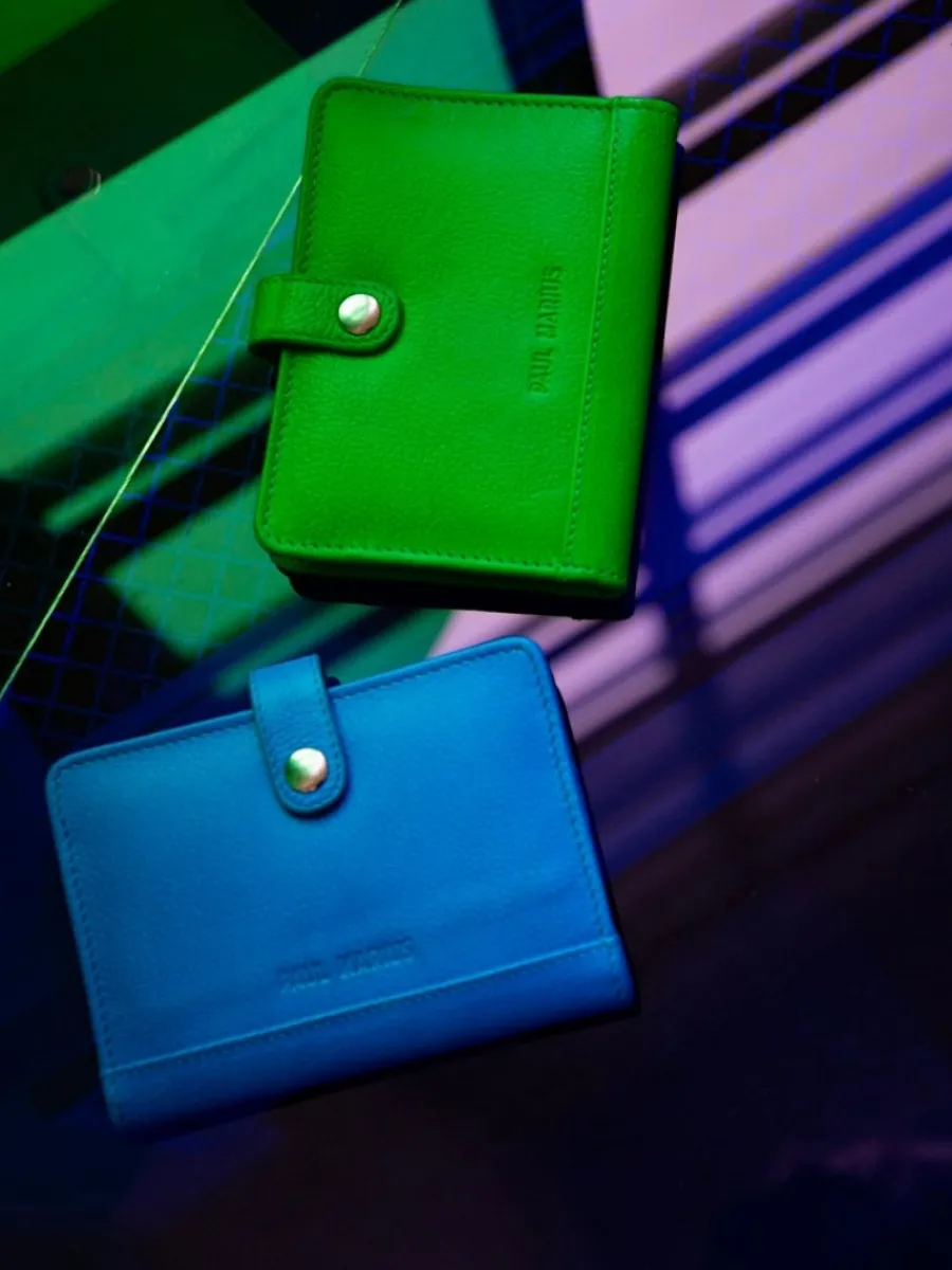 Clearance PAUL MARIUS LePortefeuille Jeanne Néon - Bleu