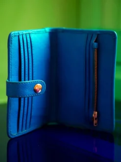 Clearance PAUL MARIUS LePortefeuille Jeanne Néon - Bleu