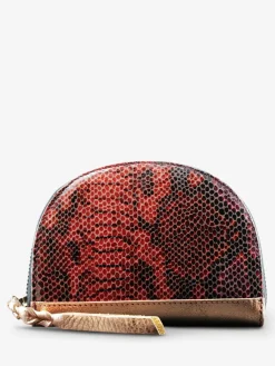 Online PAUL MARIUS LePortefeuille Manon Python - Rouge Grenat