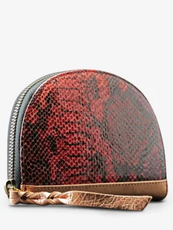 Online PAUL MARIUS LePortefeuille Manon Python - Rouge Grenat