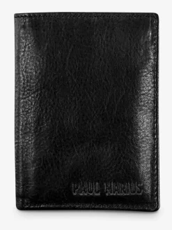 New PAUL MARIUS LePortefeuille Marius - Noir Huilé