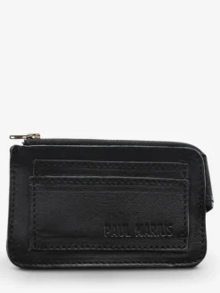 Sale PAUL MARIUS LePorte-monnaie AUGUSTIN - Noir Huilé