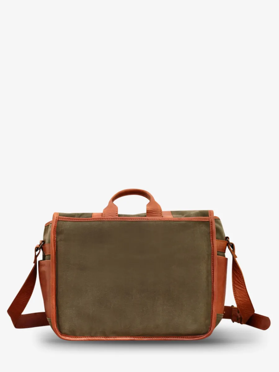 Discount PAUL MARIUS LeReporter Toile - Vert Kaki