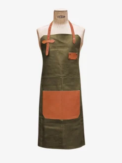 Online PAUL MARIUS LeTablier En Cuir - Kaki