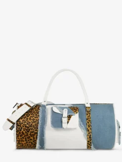 Discount PAUL MARIUS LeVoyageur XL Chimère - Denim / Blanc