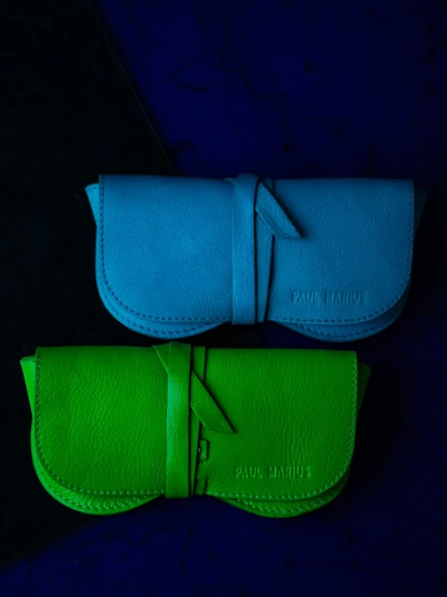 Outlet PAUL MARIUS L'Étui à Lunettes Néon - Vert