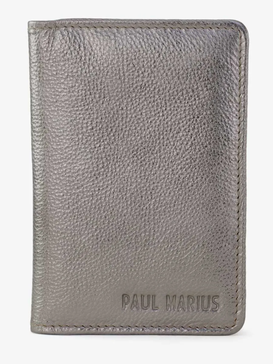 Clearance PAUL MARIUS L'Étui Pour Passeport - Acier
