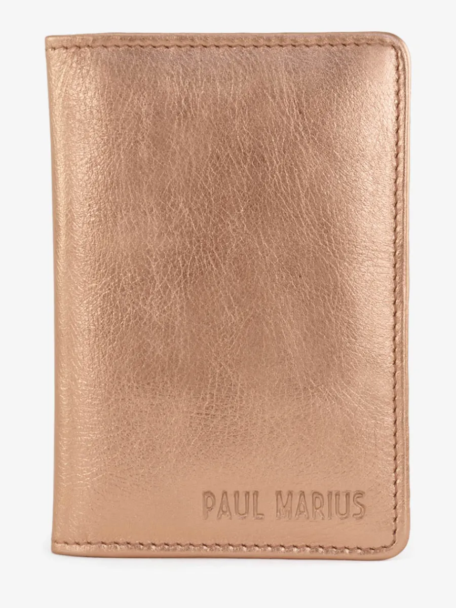 Outlet PAUL MARIUS L'Étui Pour Passeport - Or Rose